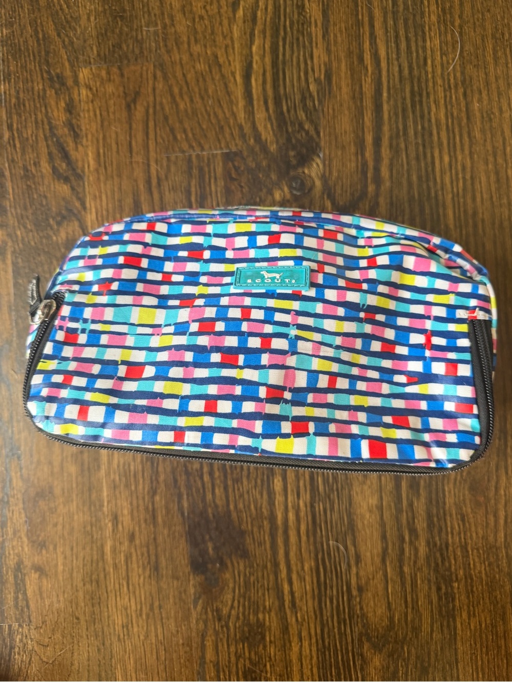 SCOUT Multicolor Stripe 3 Way Toiletry Bag